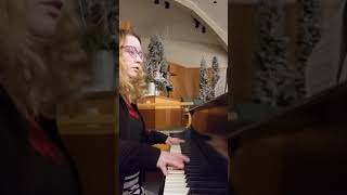 Christmas Piano Medley: Notecard Improv