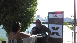 Radio X live aus dem Hafenareal - Thomas Kessler im Interview