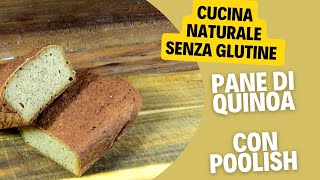 Pane di quinoa e semi di lino (farina in purezza) senza glutine con Poolish