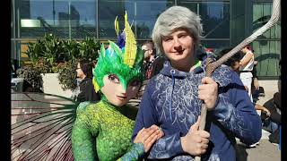 Tooth Fairy and Jack Frost at New York Comic Con 2019