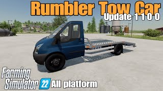 Rumbler Tow Car / FS22 UPDATE Nov 4/24