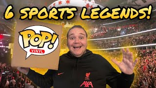 FUNKO POP unboxing! Sports number 1s! 6 pops for £35 Facebook haul!