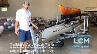 Hobie Adventure Island Trailer - Trailblazer Aero Kayak Trailer