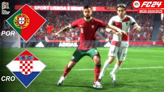 Portogallo Vs Croazia - UEFA Nations League 2025 - FC 24 [COM vs COM]