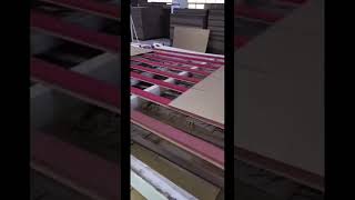 Corrugated carton box making machine