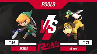 Regen 2024: Pools - Skaws (Toon Link) Vs eSVee (Duck Hunt)