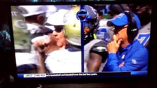 Victor Alexander Ejected From Georgia Tech Vs Duke BlueDevils 2018 Game