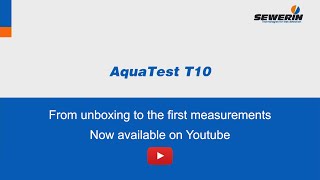 AquaTest T10: test rod for water leak detection - Tutorial Trailer