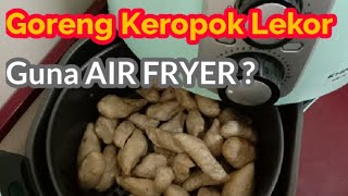 Cara Goreng Keropok Lekor Guna Air Fryer