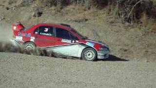 Gerardo Rosselot Rally Mobil De Santiago 2009 cuesta chacabuco 2nda pasada domingo