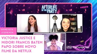 Victoria Justice e Midori Francis batem papo sobre novo filme da Netflix | Legendado