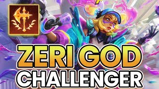 WILD RIFT ZERI ADC TIPS & TRICKS | CHALLENGER RANK ZERI GAMEPLAY