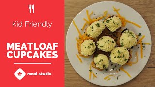 Meatloaf Cupcakes Recipe | Dinner | Meal Studio