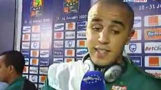 Algerie-Egypte Reaction de bouguerra