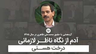 آدم از نگاه ناظر لازمانی - درخت هستی