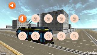 euro tram driver simulator 3D  game rewiew android//