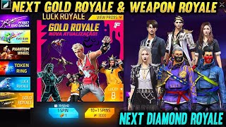 NEXT GOLD ROYALE FREE FIRE | NEXT WEAPON & DIAMOND ROYALE | NEW OB42 FREE BUNDLES & GUN SKINS FREE