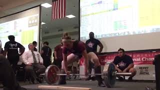 Collegiates 2017, Deadlift 1