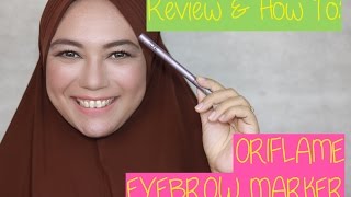 [Eng-Ind] Review & How To: Eyebrow Marker Oriflame