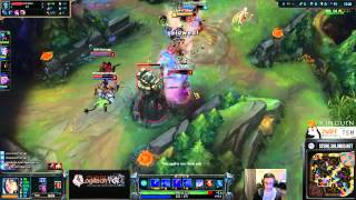 Bjergsen   Ahri vs Cho'Gath   Mid