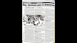 Breve recorrido historia electoral reciente de Guatemala