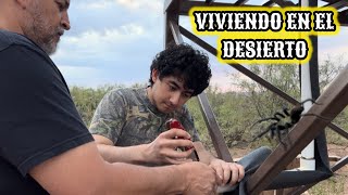 129~ COMENZARON LOS PRIMEROS FRÍOS 🌵PROTEGIENDO LAS TUBERÍAS #vlog #desierto #campo