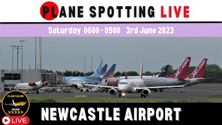 🔴Live stream from Newcastle airport 🔴Saturday morning plane spotting  #live #aviation #planes