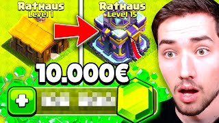 10.000€ in Clash of Clans erreicht!