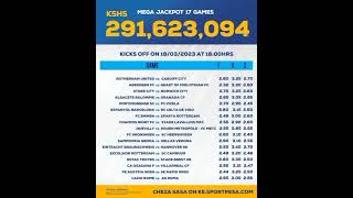 How to win Sportpesa Mega Jackpot