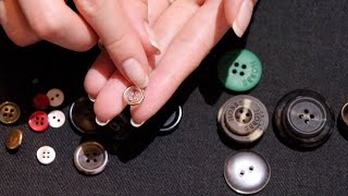 ASMR Sorting and Organising Buttons | Traditional ASMR Video