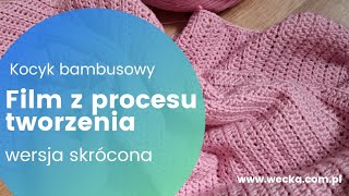 Jak wykończyć kocyk na szydełku? Kocyk bambusowy i moja propozycja wykończenia. Wzór szydełkowy