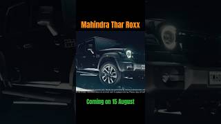 Mahindra Thar Roxx 😍😍🤌 #mahindratharroxx