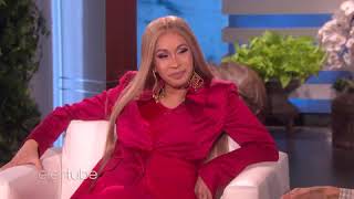 Cardi B Full Interview On Ellen