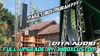 REVIEW BOX ARRAY TERBARU || DITA AUDIO FULL UPGRADE ARRAY & SUB CLA