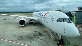 Air France Business Class: #a350 #Takeoff Vancouver (YVR)