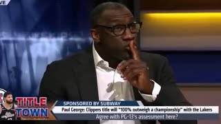 Shannon Sharpe - “Shhhhh… you’re not him”