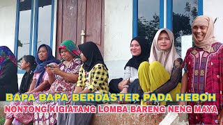 Nonton Liga Tarkam Berdaster Bareng Neng Maya, Hiburan Warga Desa Merayakan Hut RI Ke 78Thn