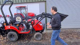 How to take a 1905 Branson Tractor BL90 Tractor Loader On And Off