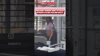 Pregnant Woman Gets Locked In A Nail Salon For Refusing To Pay!