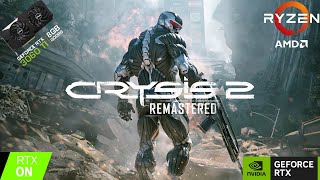 Crysis 2 Remastered | Ryzen 5 5600x + RTX 3060 Ti | 1080p | MAXED OUT | RT & DLSS SETTINGS TESTED