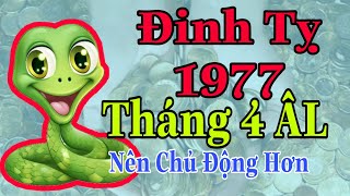 Xem Tháng 4 Đinh Tỵ 1977 Cần Chủ Động Hơn Trong Công Việc Để Nắm Bắt Được Các Cơ Hội