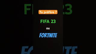 Mets Le jeu que tu préfères en commentaire #fortnite #fifa #shorts ￼