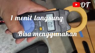 cara memakai tang ampere #belajarlistrik  #ilmulistrik  #multimeter #avometer #amperemeter