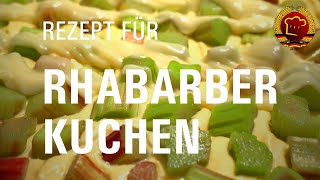 Rezept für schnellen Rhabarberkuchen, den jeder backen kann mit diesem leckeren DDR Rezept