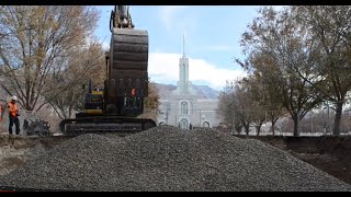 ACO Stormbrixx Project "Mount Timpanogos Temple Utah" by ACO Partner "Mountainland Supply Company"