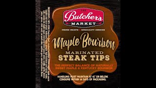 The Butcher's Market Maple Bourbon Steak Tips