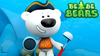 BE-BE-BEARS 🐻 Bjorn and Bucky ⚓ Pirate Story 🗺 Funny Cartoons For Kids