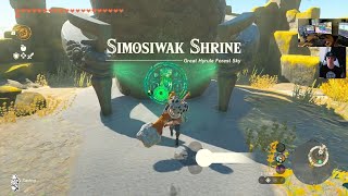 Simosiwak Shrine Zelda TOTK / Lights Out Proving Grounds