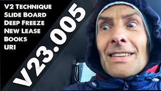 VLOG 23.005  - Building A Slide Board  - Deep Freeze - Opening Jar Lids