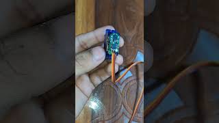 Mini Servo Motor Wire Connected #shorts